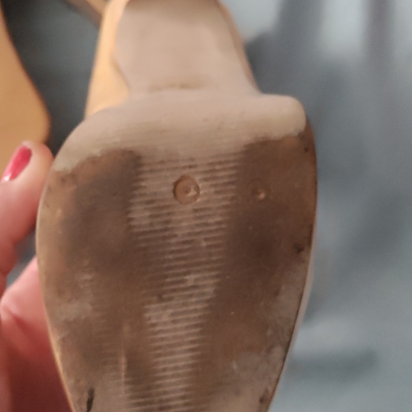 Dolce Vita Sky High Nude Bow Heel Stilettos - Picture 11 of 12